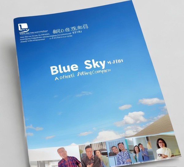 蓝天环保服务 clients宣传册