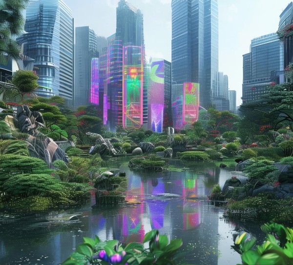 园林城市，从自然到数字的未来